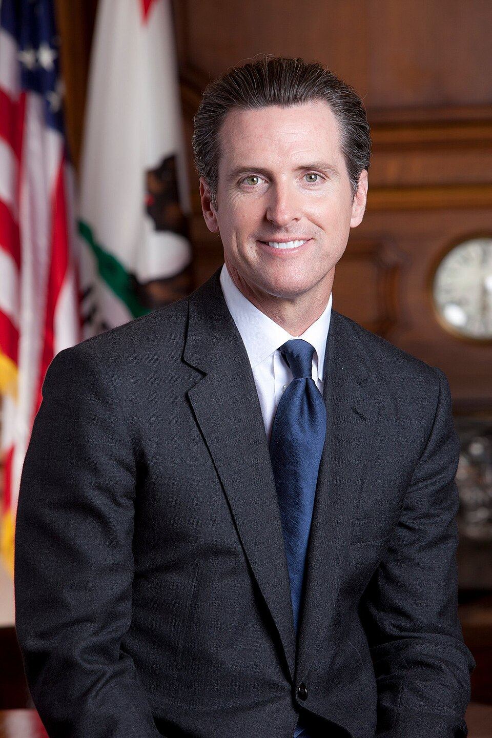 Gavin Newsom, homme politique américain, gouverneur de Californie depuis 2019