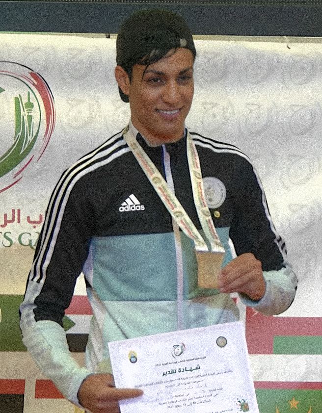 Imane Khelif, boxeuse algérienne