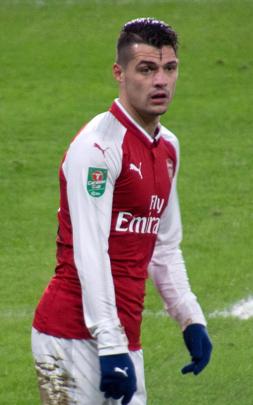 Granit Xhaka, footballeur suisse