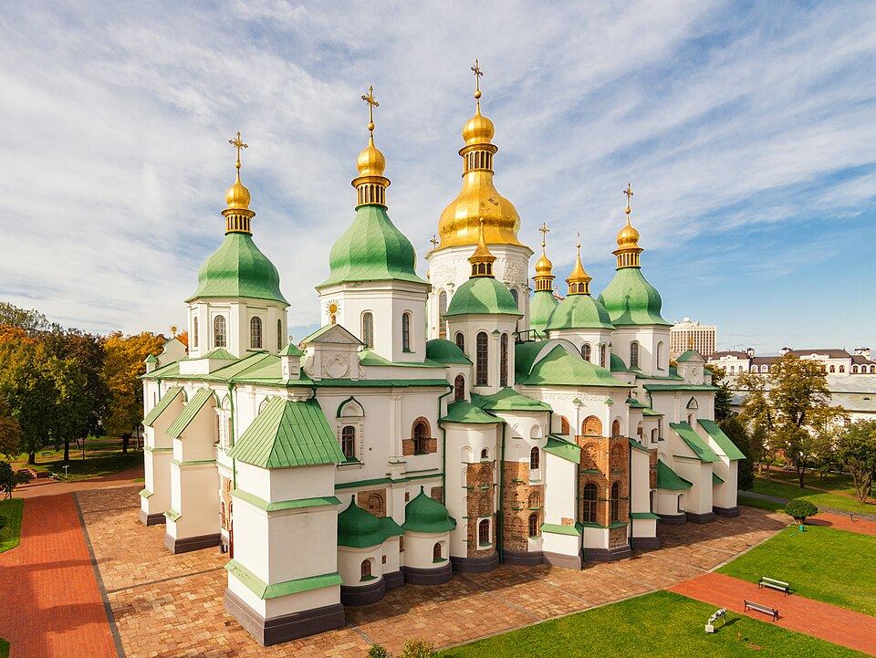 cathédrale Sainte-Sophie de Kiev, Ukraine (2017)