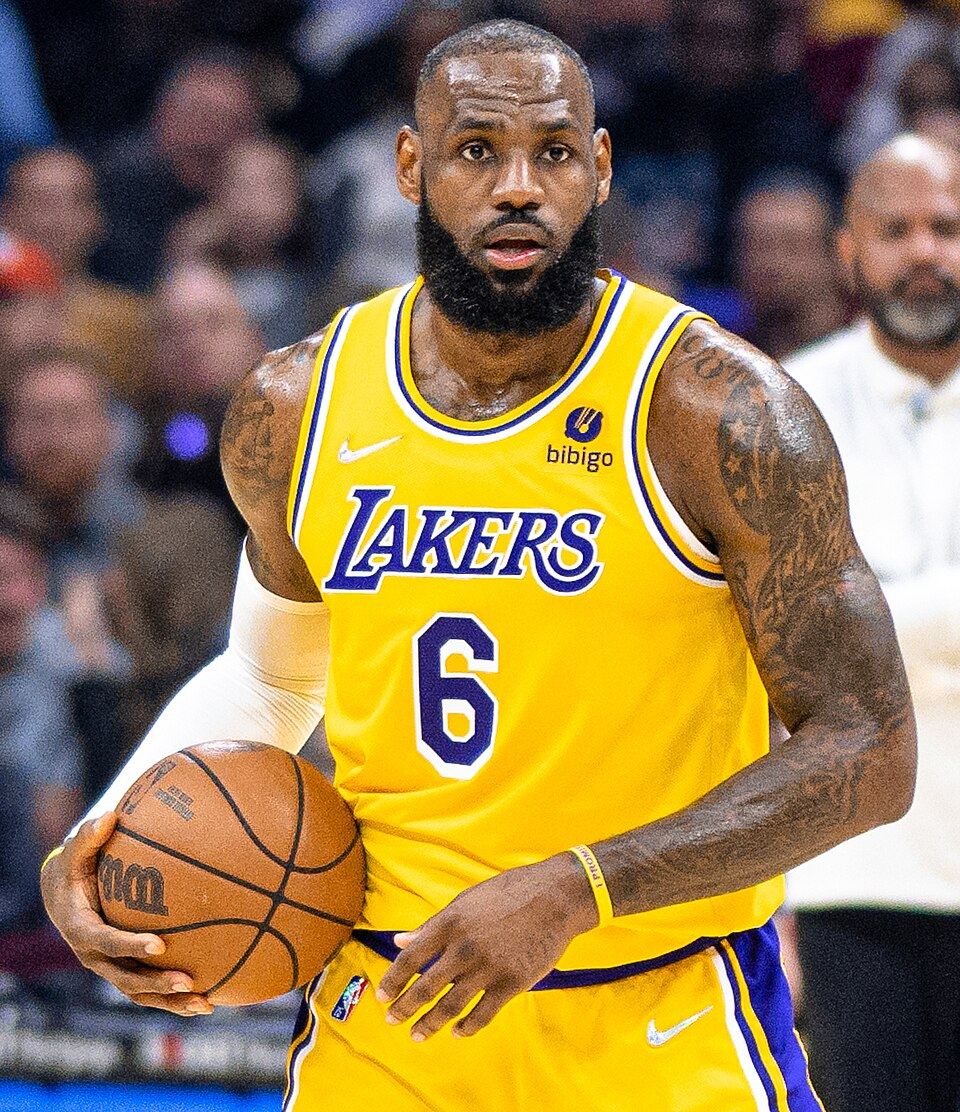 LeBron James, joueur américain de basketball