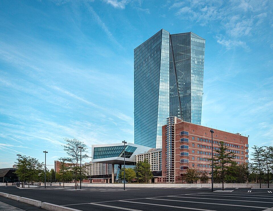 Siège de la Banque centrale européenne, Francfort (2019)