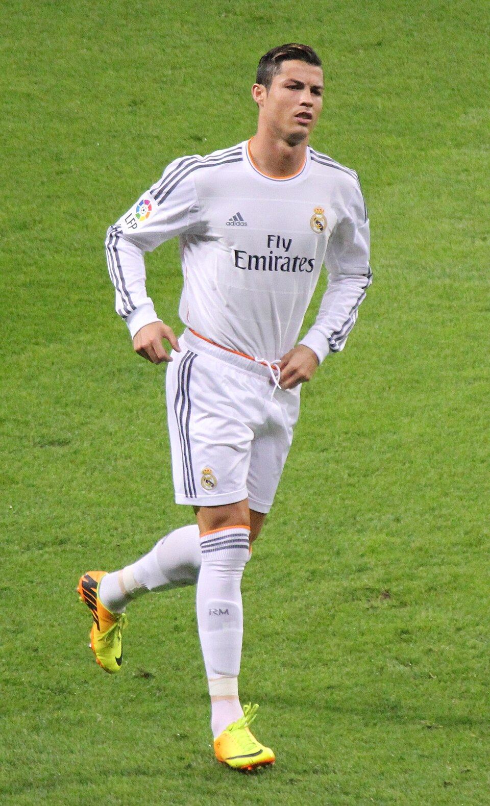 Cristiano Ronaldo, footballeur portugais