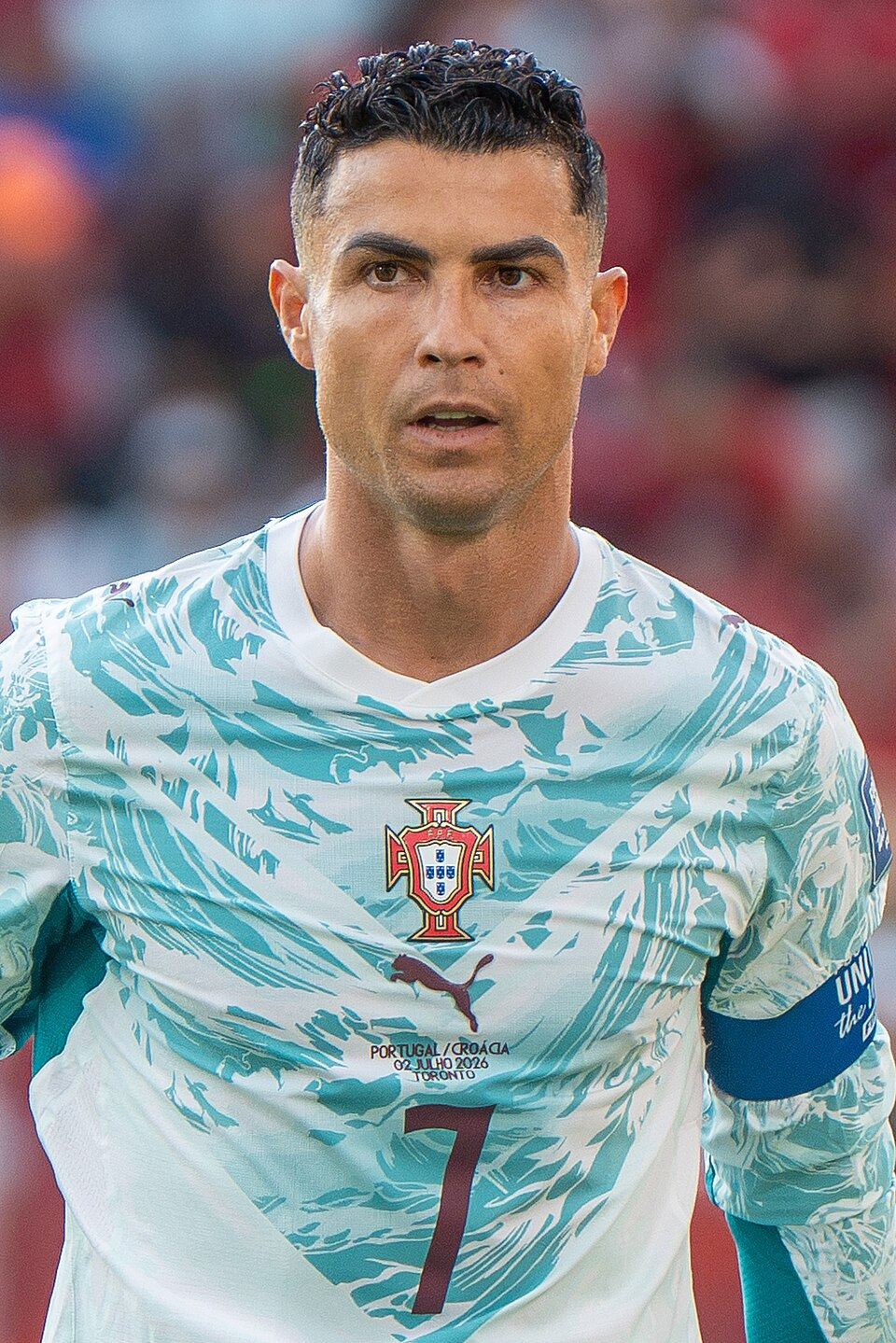 Cristiano Ronaldo, footballeur portugais