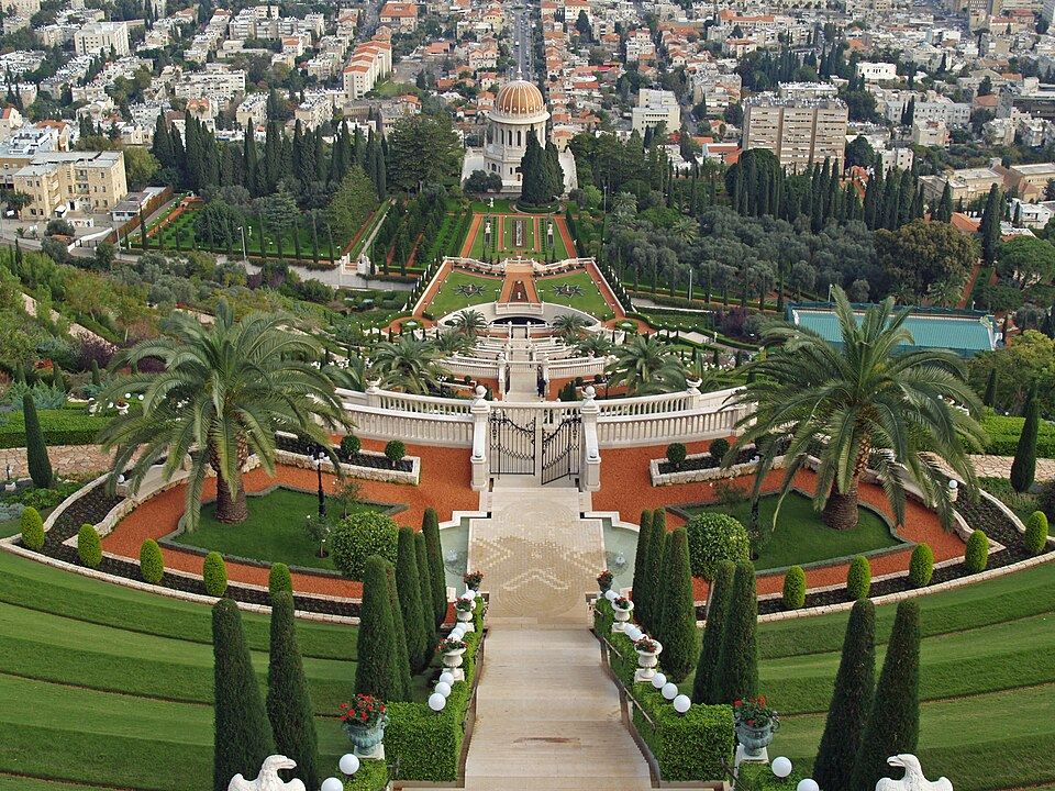 Les bâtiments du Centre mondial bahá'í, Israël (2007)